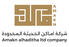 شعار شركة اماكن الحديثة